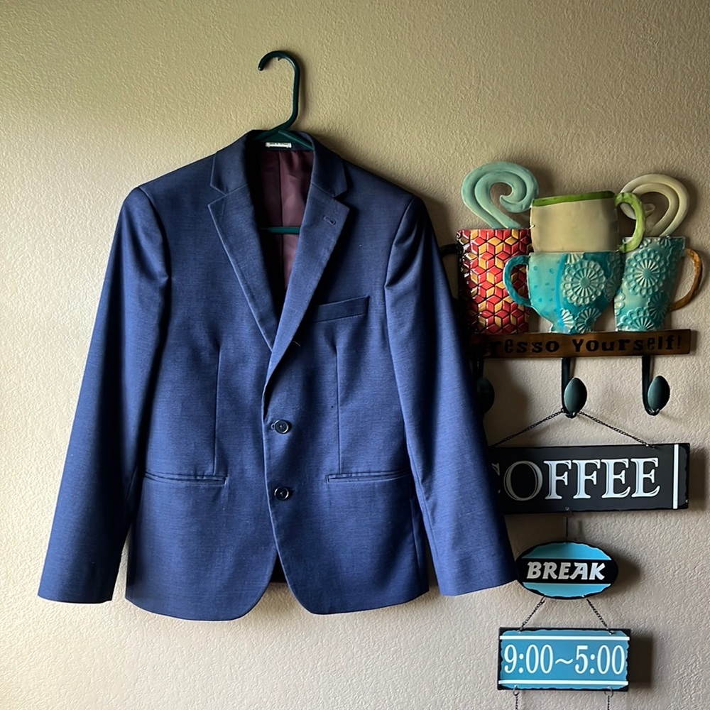 Joseph Abboud size 14 formal or dress suit jacket navy